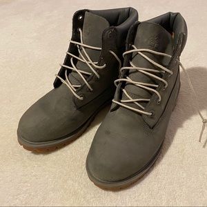 Grey Boy’s Timberland Boots